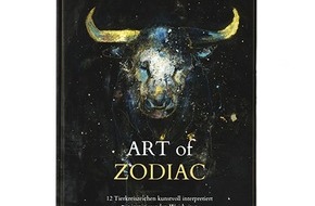 Sandra Thaler Art: Aus Asche und Gold: Österreichische Künstlerin Sandra Thaler präsentiert neues Buch "ART of Zodiac"