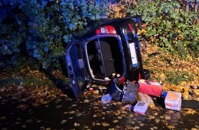 Polizei Mettmann: POL-ME: Drei Schwerverletzte bei Verkehrsunfall - 2510088