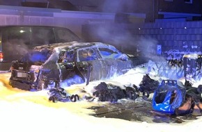 Polizei Mettmann: POL-ME: Mülltonnen angezündet: Mehrere Autos durch Brände beschädigt - Die Polizei ermittelt und bittet um Hinweise - 2504019