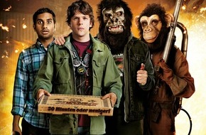 ProSieben: Läuft wie am Zündschnürchen: "Social Network"-Star Jesse Eisenberg in "30 Minuten oder weniger" am Sonntag auf ProSieben (FOTO)