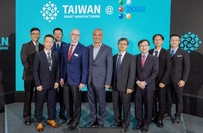 Taiwan Excellence: Smart, digital und grün: Taiwan wichtiger Handelspartner Deutschlands / Führende Unternehmen aus Taiwan stellen neuste Innovationen auf der K 2022 vor