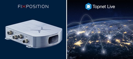 Topcon Deutschland Positioning GmbH: Fixposition bietet Topcon RTK-Korrekturdienste an