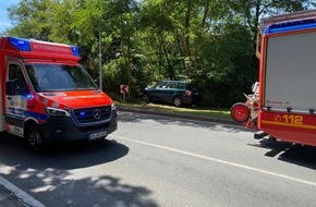 Feuerwehr Sprockhövel: FW-EN: PKW verunfallt auf Schevener Straße
