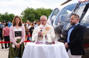 DRF Luftrettung: DRF Luftrettung feiert Jubiläumsjahr / Tag der offenen Tür bei Christoph Regensburg