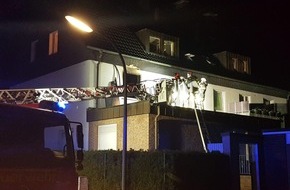 Feuerwehr Recklinghausen: FW-RE: Wohnungsbrand in der Nacht - eine verstorbene Person, eine schwer verletzte Person