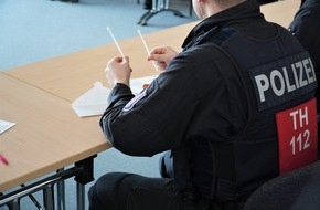 Landespolizeiinspektion Saalfeld: LPI-SLF: Typisierung in der Landespolizeiinspektion Saalfeld