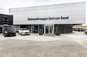 Porsche Schweiz AG: Erstes Porsche Gebrauchtwagen Zentrum der Schweiz eröffnet in Frenkendorf