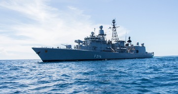 Presse- und Informationszentrum Marine: Fregatte "Lübeck" kehrt von "Atalanta" zurück