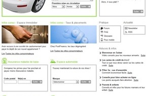 comparis.ch AG: comparis.ch reconfigure son site Internet - comparis.ch fait peau neuve