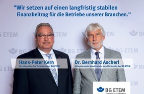 BG ETEM - Berufsgenossenschaft Energie Textil Elektro Medienerzeugnisse: BG ETEM: Finanzielle Stabilität entlastet Betriebe