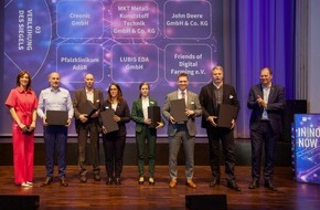 Rheinland-Pf&auml;lzische Technische Universit&auml;t Kaiserslautern-Landau (RPTU): Kooperation als der Schl&uuml;ssel f&uuml;r Innovation: RPTU ehrt Forschungspartner