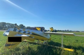 Polizeidirektion Ludwigshafen: POL-PDLU: Speyer - Flugunfall eines Ultraleichtflugzeuges 10.08.2023, 17:20 Uhr