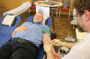 Polizeipräsidium Osthessen: POL-OH: Blutspendenaktion bei der Polizei in Fulda