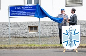 Presse- und Informationszentrum des Sanitätsdienstes der Bundeswehr: Eine besondere Würdigung - Straßen nach beispielhaften Persönlichkeiten des Sanitätsdienstes benannt