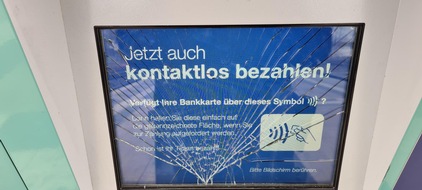 Bundespolizeiinspektion Kassel: BPOL-KS: Display zerstört