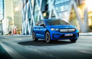 Skoda Auto Deutschland GmbH: ŠKODA ENYAQ SPORTLINE iV: dynamisch und sportlich