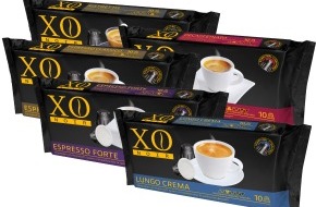 Manor AG: Le capsule di caffè XO Noir per macchine Nespresso®* in vendita esclusiva presso Manor
