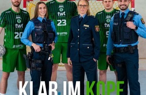 Polizeipr&auml;sidium Rheinpfalz: POL-PPRP: "Klar im Kopf - Klar im Spiel" - Start der neuen Kampagne der Polizeiinspektion Ludwigshafen 2 und der Eulen Ludwigshafen