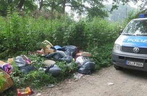 Polizeiinspektion Delmenhorst / Oldenburg - Land / Wesermarsch: POL-DEL: Landkreis Oldenburg: Unerlaubte Müllablagerungen in Bargloy