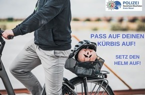 Kreispolizeibehörde Wesel: POL-WES: Kreis Wesel - Pass auf Deinen Kürbis auf!/ Sicher unterwegs mit dem Pedelec / Polizei Wesel gibt Tipps auf ihren Social-Media-Kanälen