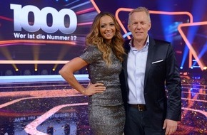 ZDF: "1000 - Wer ist die Nummer 1?" / Johannes B. Kerner präsentiert die neue Samstagabendshow im ZDF (FOTO)