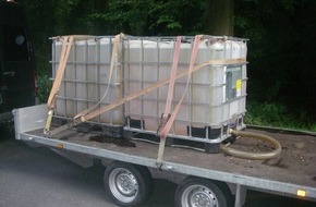 Polizei Düren: POL-DN: Überladen mit 2000 Litern Diesel