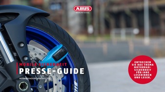 ABUS Gruppe: Motorräder und Scooter richtig sichern -  ABUS Presse Guide 2020