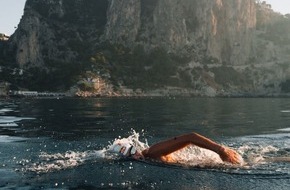 Nathalie Pohl: Vierter Weltrekord f&uuml;r Nathalie Pohl und voller Einsatz f&uuml;r Kinder / Nathalie Pohl bezwingt Capri in knapp &uuml;ber vier Stunden