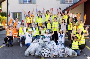IG saubere Umwelt IGSU: Communiqué: «Vivre sans polluer: les participants au Clean-Up-Day veulent prendre un nouveau départ»