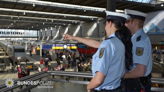Bundespolizeidirektion München: Bundespolizeidirektion München: Sexuelle Belästigung: Stark alkoholisierter 41-Jähriger greift Frau an die Brust