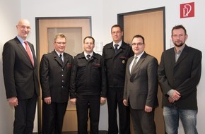 Feuerwehr Lennestadt: FW-OE: Führungstrio komplett - Starke zum Stadtbrandinspektor befördert
