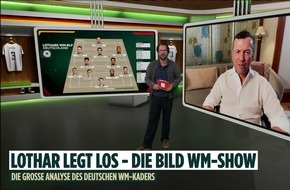BILD: 84 Millionen Bundestrainer. Eine BILD. / Lothar Matth&auml;us ist WM-Experte / BILD berichtet mit &uuml;ber 20 Reportern von der FIFA Fu&szlig;ball-Weltmeisterschaft