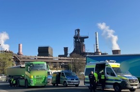 Polizeipräsidium Oberhausen: POL-OB: Pressemitteilung der Polizei Duisburg: Verkehrsdienst kontrolliert Schwerlastverkehr