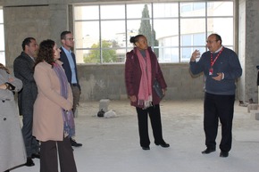 DEZA-Direktorin Patricia Danzi besucht das Kinderspital Bethlehem