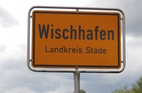 Polizeiinspektion Stade: POL-STD: Unbekannte Täter entwenden vier Ortsschilder "Wischhafen"