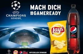 PepsiCo Deutschland GmbH: Champions League hautnah erleben mit Pepsi MAX und Lay's