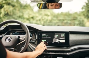 Skoda Auto Deutschland GmbH: Škoda erweitert In-Car-App ‚Angebote‘: Rabatte und besondere Offerten jetzt in acht Märkten verfügbar