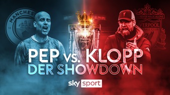 Sky Deutschland: Pep vs. Klopp - das Gigantenduell im Spiel des Jahres um die Meisterschaft: Manchester City gegen den FC Liverpool am Sonntag live und exklusiv bei Sky