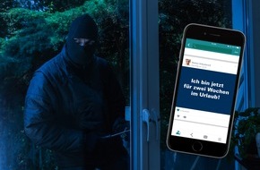 ABUS Gruppe: #EndlichUrlaub - wie Postings in sozialen Netzwerken das Einbruchsrisiko erhöhen können