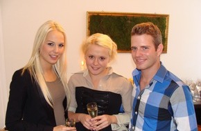 Jenya - The next level of beauty: Linda Fäh (Miss Schweiz 2009) und Dominic Hunziker (Mister Gay 2010) liessen sich im Beauty-Salon "Jenya - The next level of beauty" in Bern verwöhnen