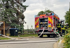 FW Kreuzau: Schwelbrand in Wohnhaus