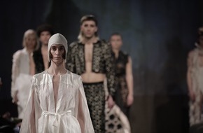 AMD Akademie Mode & Design: Presseeinladung: Lea Theres Lahr-Thiele präsentiert „KILL YOUR DARLINGS“ – eine Zero Waste Couture Show am 15. Dezember um 20 Uhr mit Ausstellung in der Hamburger Fabrik der Künste