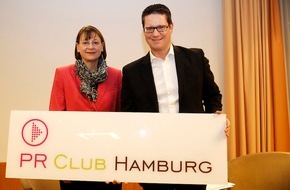 PR-Club Hamburg e. V.: Prominenter Gesprächsgast im PR Club Hamburg - Edda Fels über die täglichen Herausforderungen ihrer Arbeit im Axel Springer Konzern (BILD)