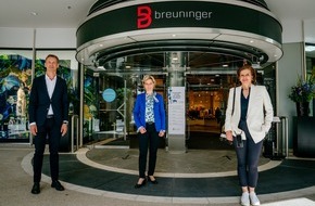 E.Breuninger GmbH & Co.: Ministerbesuch im Breuninger Flagship Store