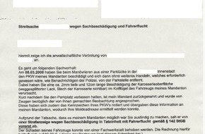 Polizeipräsidium Frankfurt am Main: POL-F: 080508 - 0557 Stadtgebiet: Warnhinweis der Polizei - Briefe mit betrügerischem Inhalt aufgetaucht (Anhang beachten)