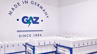 GAZ Geräte- und Akkumulatorenwerk Zwickau GmbH: GAZ stellt innovative LFP-Speichersysteme vor