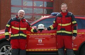 Freiwillige Feuerwehr Bad Segeberg: FW Bad Segeberg: 112% Zukunft - Feuerwehr wählt 2. Stellvertretenden Gemeindewehrführer, Bürgermeister stellt großes Notstromaggregat in Dienst, Ausbildung an neuen Gerätschaften