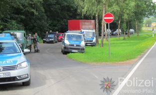 Polizeipräsidium Trier: POL-PPTR: Polizei hat eine Woche auf den Straßen der Eifel kontrolliert