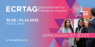 GS1 Germany: Save the Date: ECR Tag 2025 am 30. September und 01. Oktober