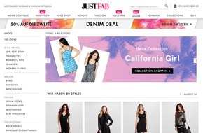 Just Fabulous GmbH: JustFab stellt erste Modekollektion vor